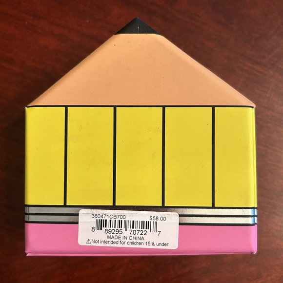 *New* Betsey Johnson Yellow Pencil Bracelet - Picture 4 of 4